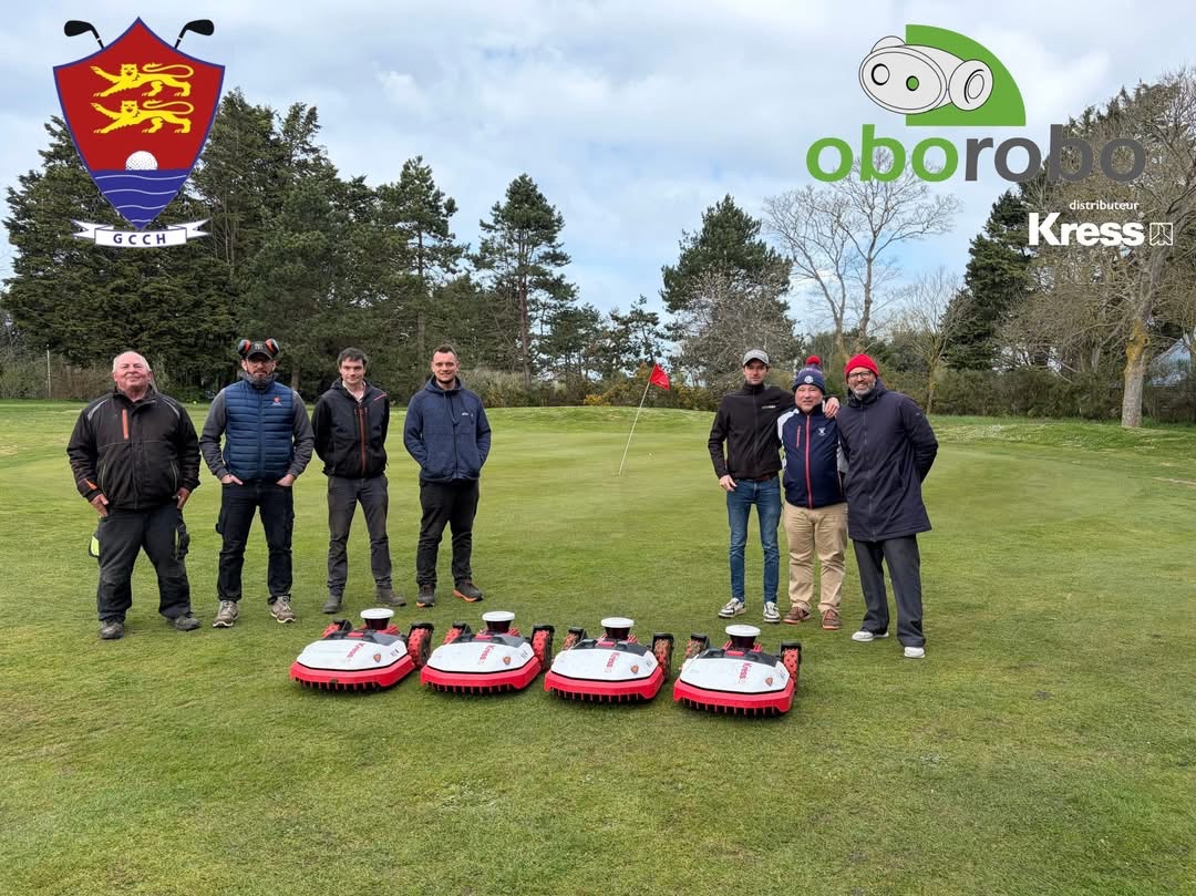 Visuel présentant le résultat de l'installation pour la référence : Installation des robots au Golf de Cabourg